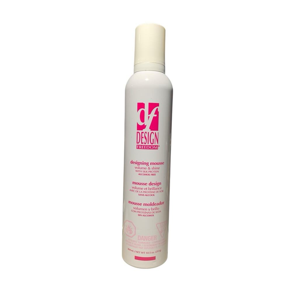 Design Freedom DF Designing Hair Mousse Volume Shine 10.5oz NEW‎